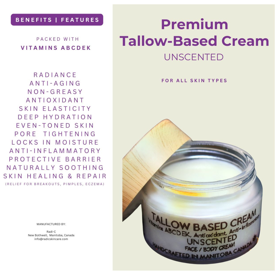 Radi-C Tallow Based - Unscented (30ml)