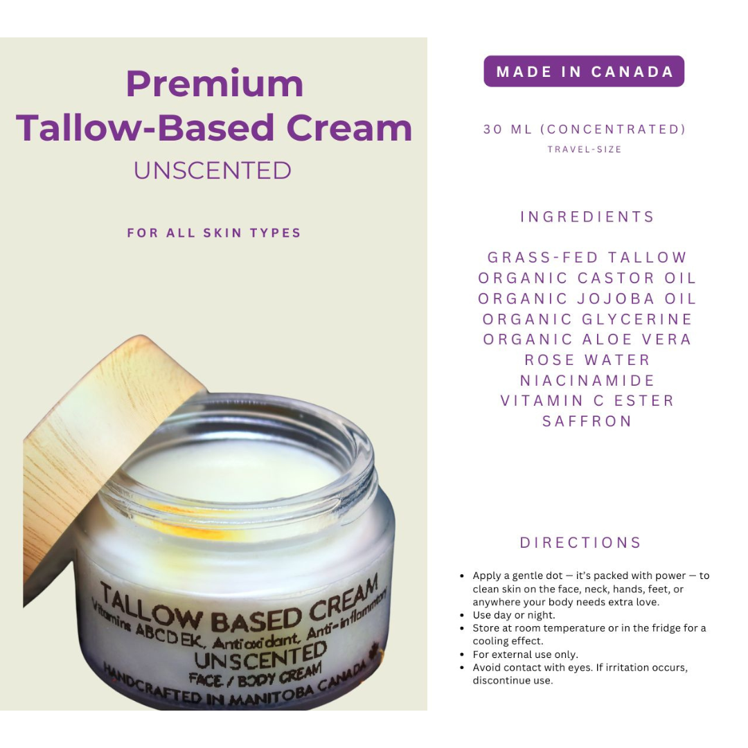 Radi-C Tallow Based - Unscented (30ml)